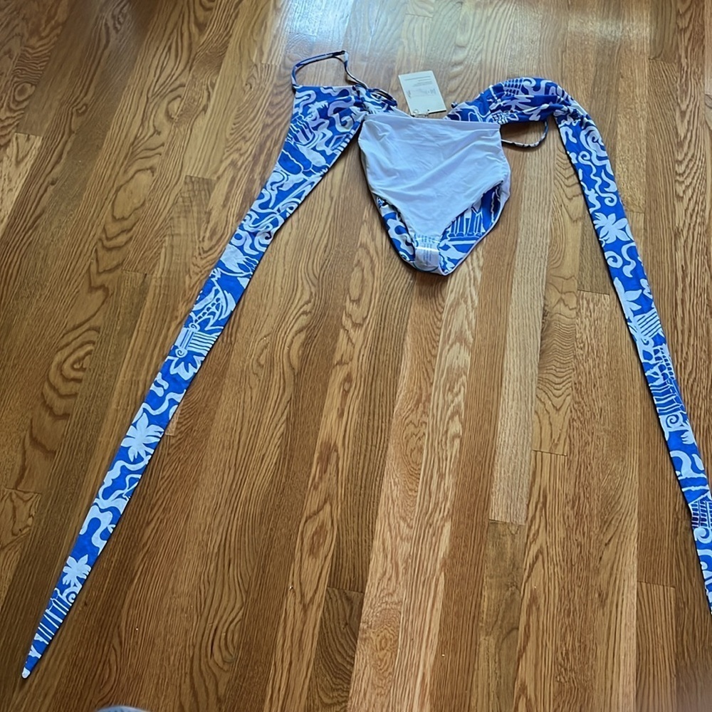 Mara Hoffman Isolde Wrap One-Piece Swimsuit XS NWT - Picture 16 of 16
